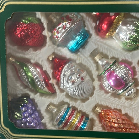 Festive Glass Ornament Set - Multicolor - Picture 5 of 6